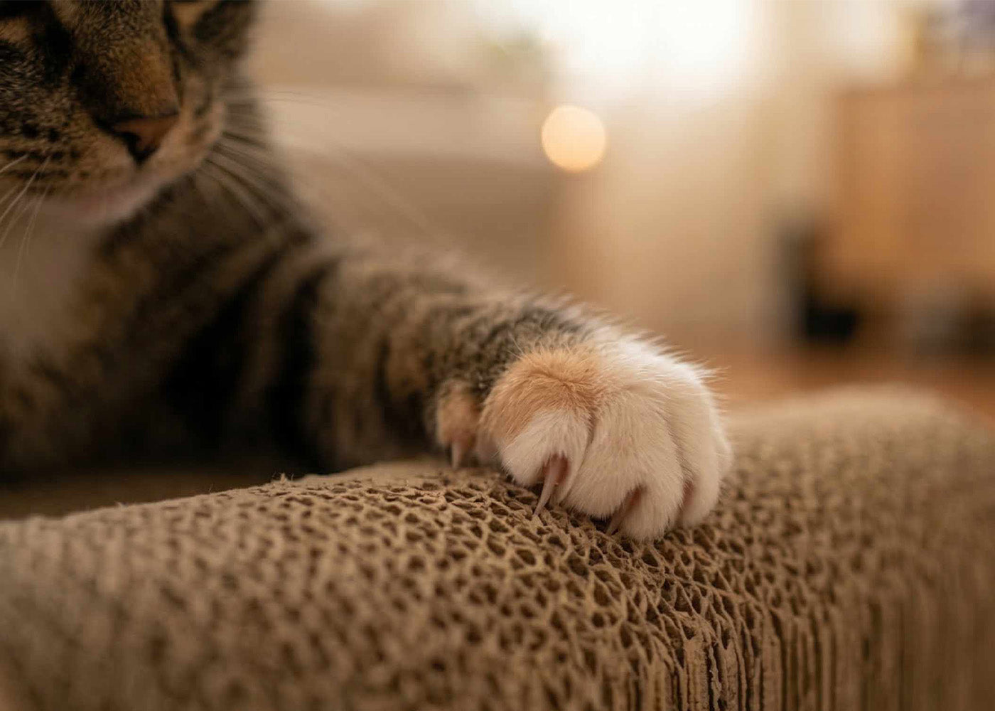 Papírová škrabadla a proč je kočky milují